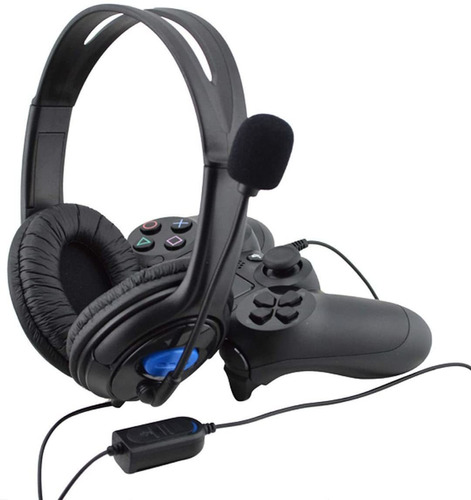 Qinhum Chat En Auriculares Con Micrófono Con Cable Y Control