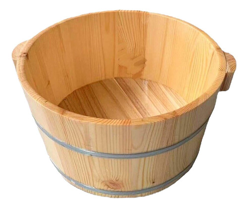 Bañera De Madera Maciza Para Pies, Lavabo De Madera Para