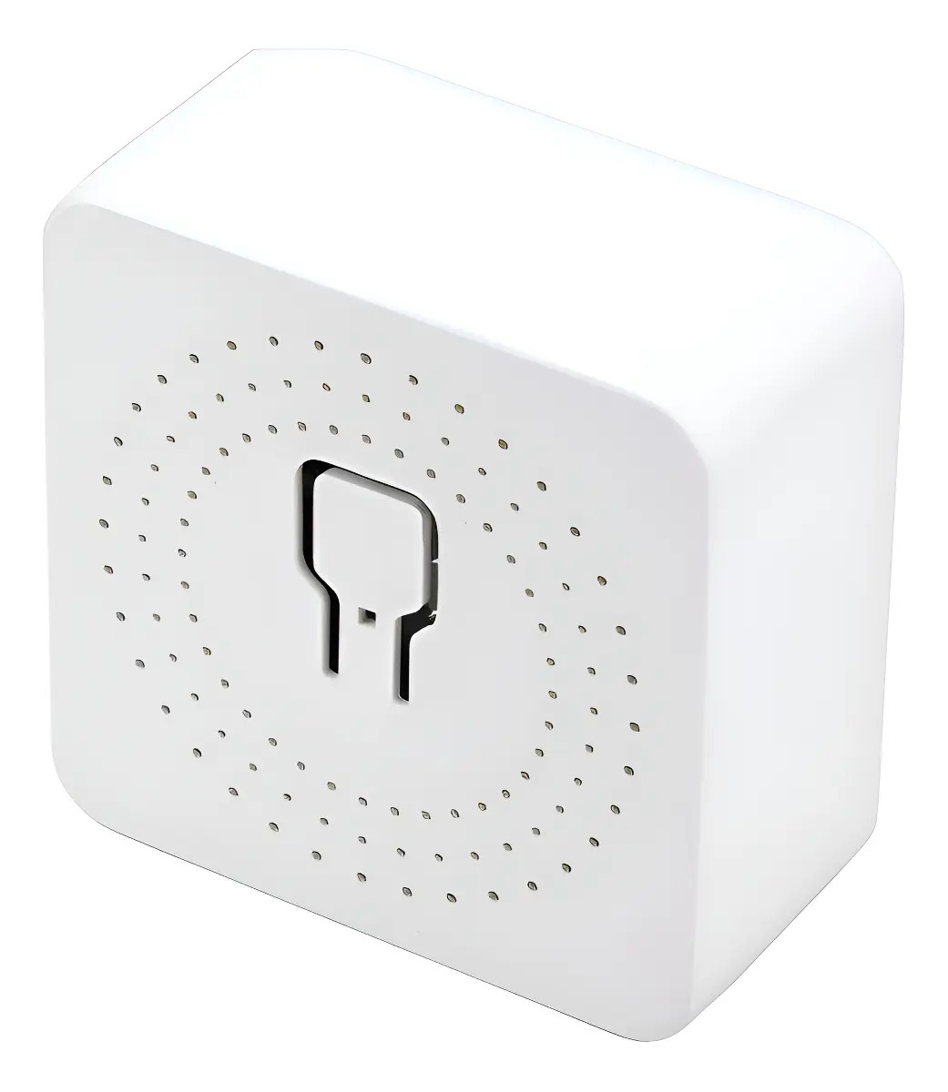 Switch Interruptor Wifi Combinable Con Llave Externa y Domotica Inteligente 16A Smartlife Color Blanco