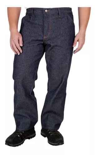 Calça Jeans Reforçada Para Trabalho Com Elástico Masculina | SOLDAFORTE  BAURU-SP