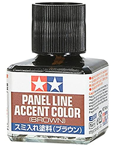 Tamiya Panel Line Accent Color 40ml Brown