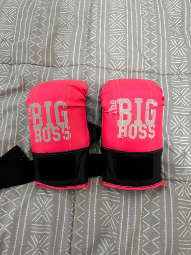 Guantes Boxeo The Big Boss Original Muy Buen Estado