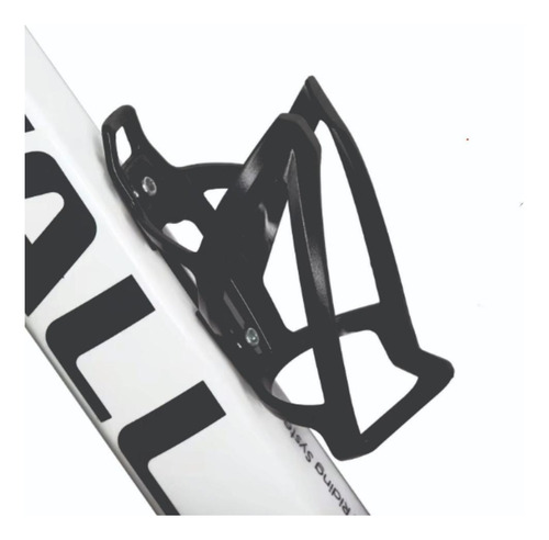 Combo Porta Caramañola Para Bicicleta + Tornillo + Llave Negro