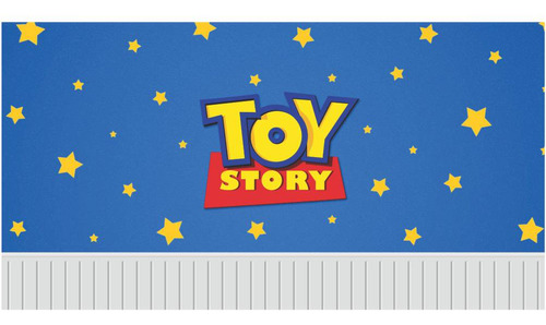 Painel Lona Banner Toy Story 200x100cm Festa