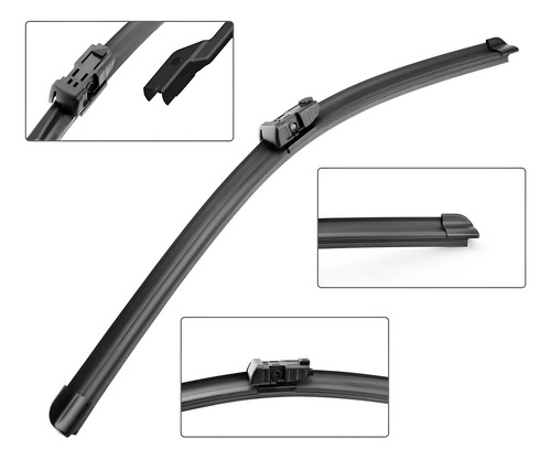 Kit Limpador De Parabrisa Silicone Chuva Hrv 2019 A 2021