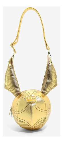 Snitch Dorada Original Bandolera Cartera Harry Potter Dorado Snich Dorados Dorado