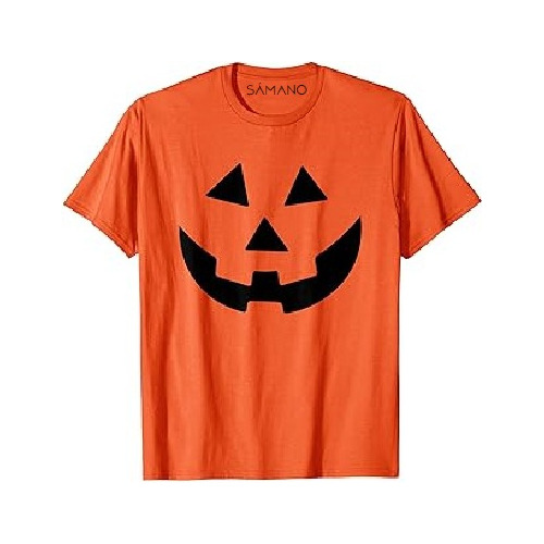 Remera Calabaza Halloween Samano.uy