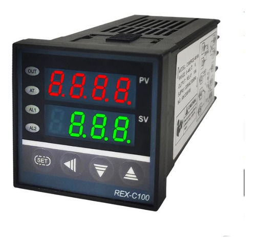 Controlador De Temperatura Rex C100 48x48mm 100-240v S/relay