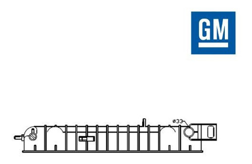 Tanque De Plástico Para Radiador Chevrolet Silverado 99-08