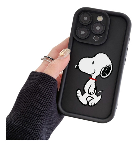 Funda De Teléfono Con Dibujos Animados De Snoopy Dog Para Ip