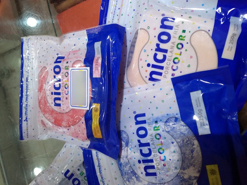 Imagen 6 de 6 de Porcelana Color Nicron La Sexta De Obsequio.