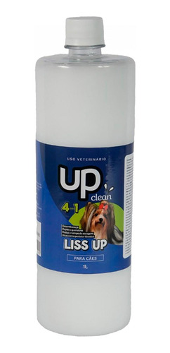 Liss Up 1 Litro - Up Clean - 4 Em 1 Desembaraçador Para Cães