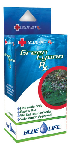 Green Cyano Rx Tratamiento Contra La Cyanobacteria 4 Gr  