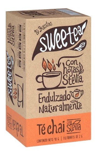 Té Chai 20 Bolsitas Sweetea