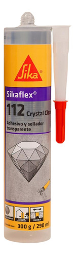 Sikaflex 112 Crystal Clear Transparente
