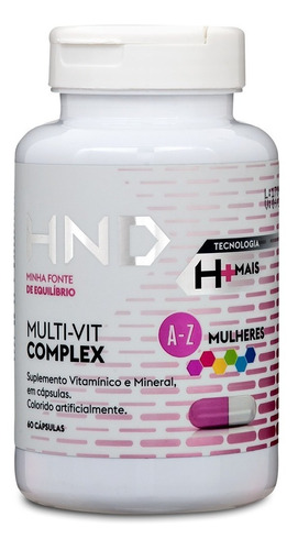 Hnd Hinode Multivitamin Mujeres