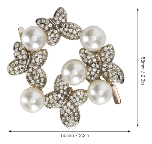 Adornos De Perlas, 4 Piezas, Clips De Zapatos De Moda, De Al