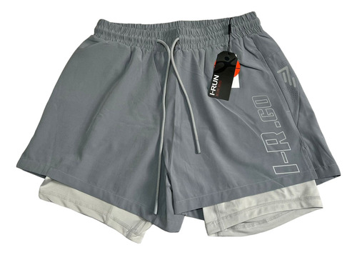 Short Con Calza Deportivo I Run Hombre Importado Premium