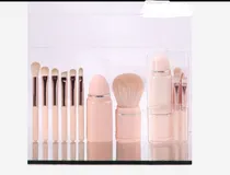 Comprar Set De Brochas De Maquillaje 7 Brochas + Esponja En Estuche