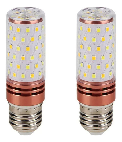 Pack5 Ampolleta Led 12w Maíz E27 Luz Calida Fria Y Neutra