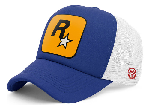 Gorra Trucker  Personalizada Logo Rockstar