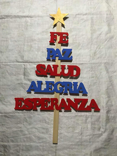 Arbolito De Navidad Palabras