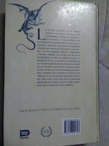 La Divina Comedia Dante Alighieri En Excelente Condicion