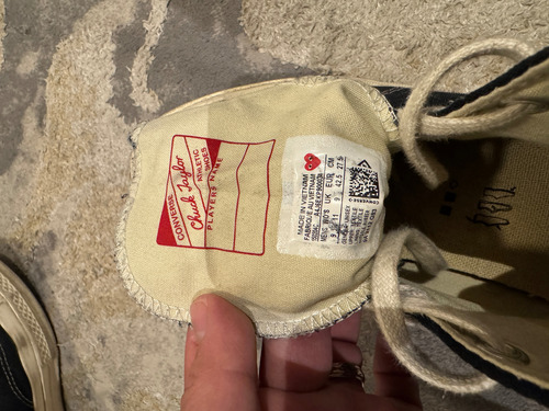 Converse X Cdg Comme Des Garcons 100% Originales (Usado)