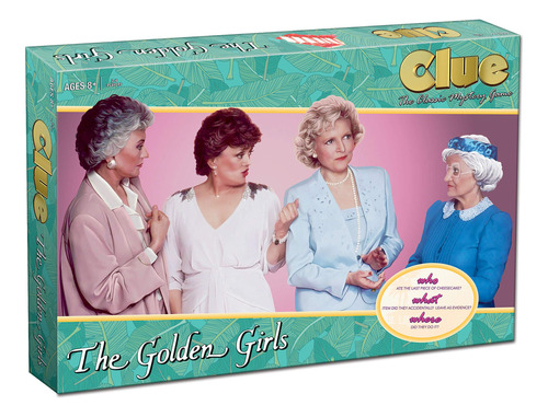 Juego De Mesa Clue The Golden Girls Con Temática Del Program