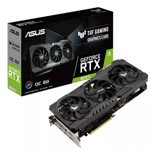 Placa De Video Nvidia Asus Geforce Rtx 3070 Ti Oc Edition 8g