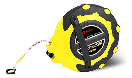 B Bosi Tools Tape Measure Fiberglass 165ft/50m Long Measurin