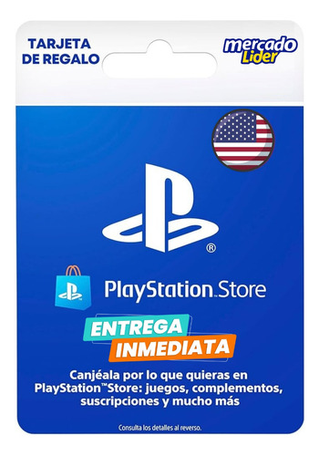 Tarjeta Playstation Store Gift Card Saldo Psn Codigo Digital