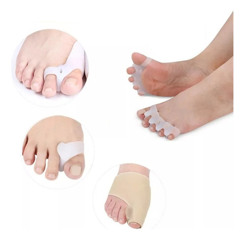 Corrector De Juanete Hallux Valgus (set 8 Piezas)