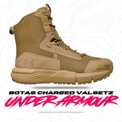 Botas Tacticas Under Armour Largas Charged Valsetz Vibram