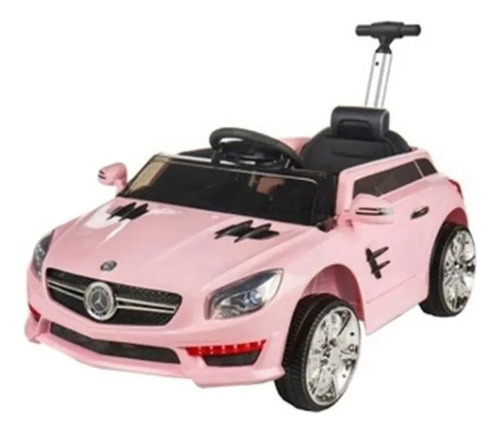 Auto a batería para niños Biemme Mercedes Benz 7200  color rosa 220V