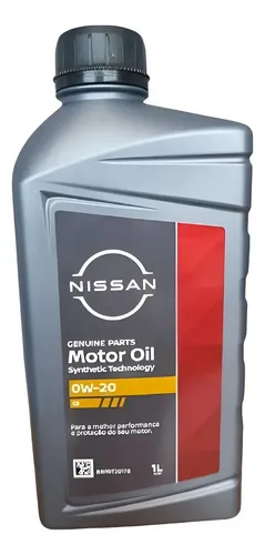 Oleo De Motor 0w20 C5 Original Nissan | MercadoLivre