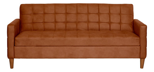 Futon Genova  Cuero Kentucky Tabaco