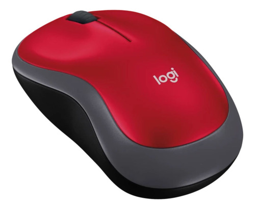 Logitech Cordless Mouse M185 Red