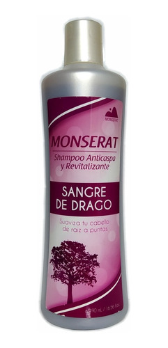 Shampoo Monserrat -sangre Drago - mL a $79