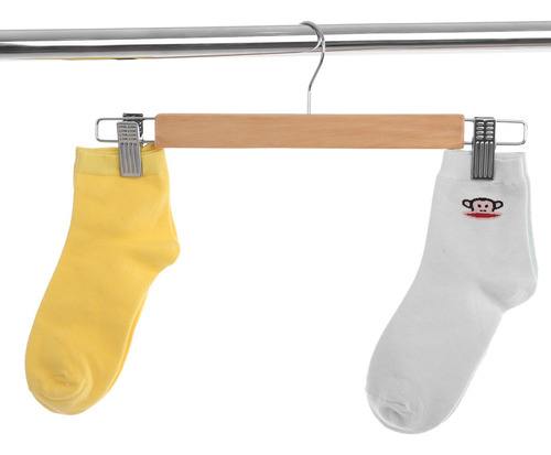 Set De 12 Perchas Songmics De Madera Para Pantalones Girato