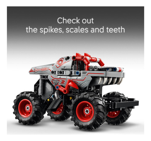 Lego Technic Monster Jam Thunderroarus Pull Back Monster Y