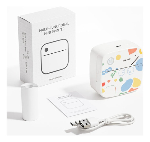 57mm Mini Multipropósito Wifi Bluetooth Impresora Etiquetas