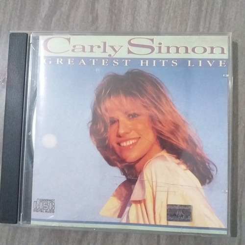 Cd Carly Simon - Greatest Hits Live E1b4