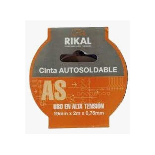 Rollo De Cinta Autosoldable 19mm X 2mts X 0,76mm Rikal