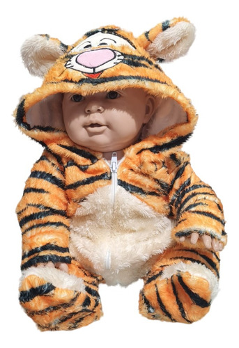 Enterito Bebe Peluche Tigre Super Suave Varios Dideños!!