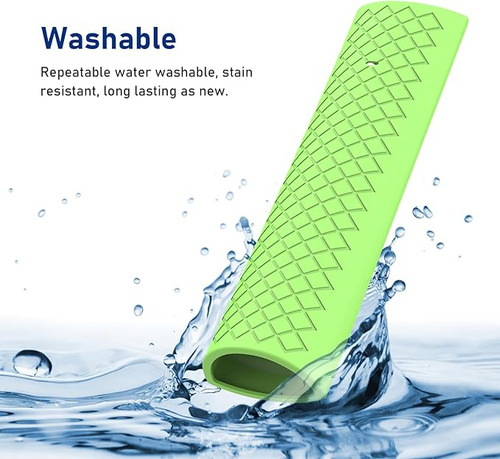 Funda De Silicona Para Control Remoto De Voz Hisense Erf3a90 Compatible Con Hisense U7g U9g U8 Series 4k Uled Cubierta De Silicona Remota Negro Y Azul 2 Piezas