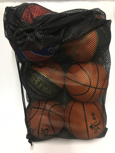 Imagen 2 de 5 de Bolsa Porta Pelotas Futbol Basquet Voley Red Correa Mediana