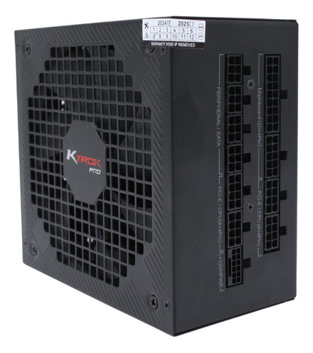 Fonte Gamer Ktrok Hyper Thunder 1200w Full Modular Gold Atx