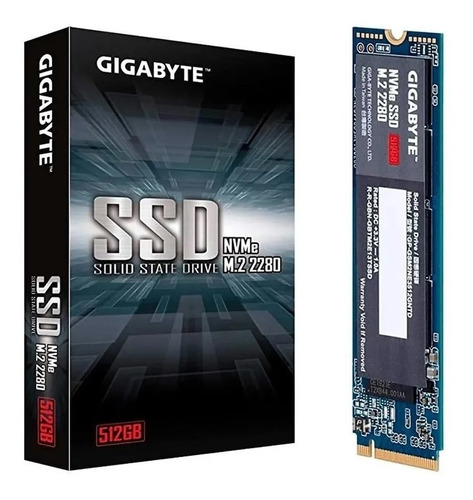 Disco Ssd Gigabyte 512gb M.2 Pcie Nvme 