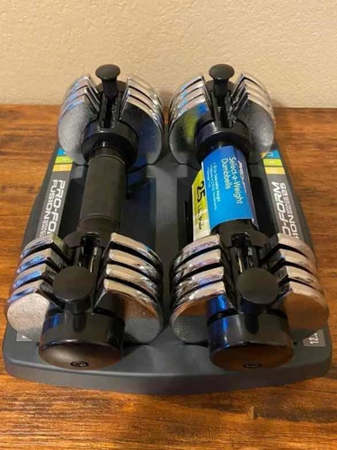 Set 2 Mancuernas Ajustables Proform Space Saver Fitness 25lb